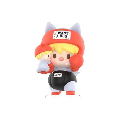 POP MART Little Sweet Bean, Love Hug Collection Blind Box Products Single Mystery Box/Full Box 12 Pcs-12