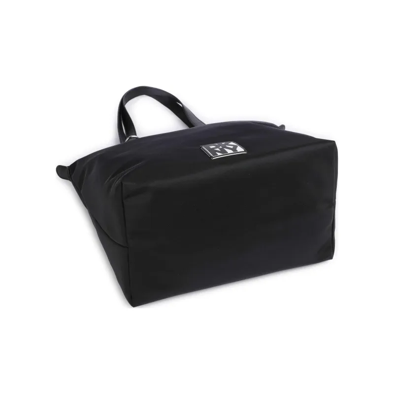 DKNY Nylon Tote Bag Shopping Bag Handbag Shoulder Bag Women's Black-2