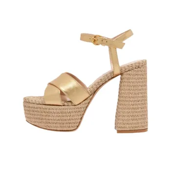 GIANVITO ROSSI Bebe Strap Sandals 7cm Women's Gold
