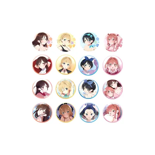 KADOKAWA Rent A Girlfriend Swimsuit Ver. Character Badge IP Merch