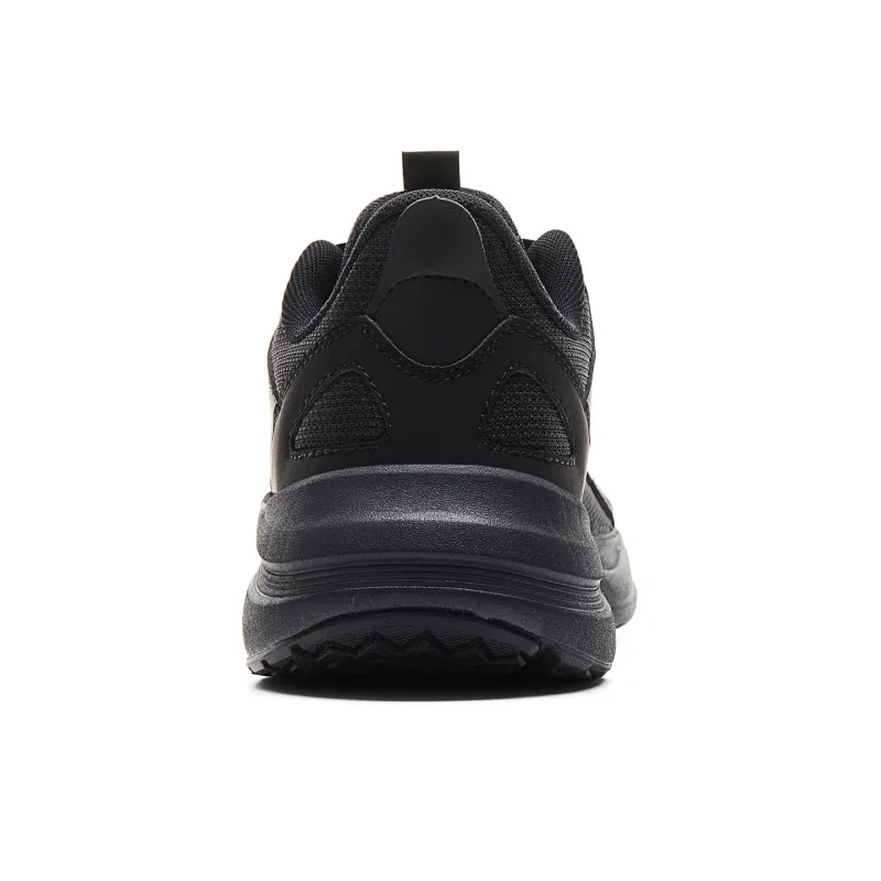 PEAK State Pole Anti Slip And Wear Resistant Coverage Low Top Casual Running Shoes Men's All Black-4