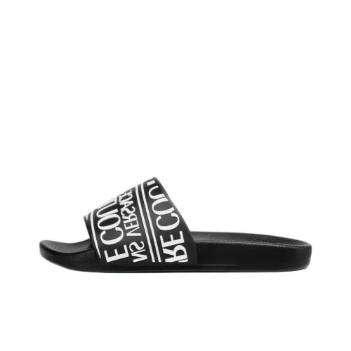 VERSACE JEANS COUTURE Slide Slippers Men's Black