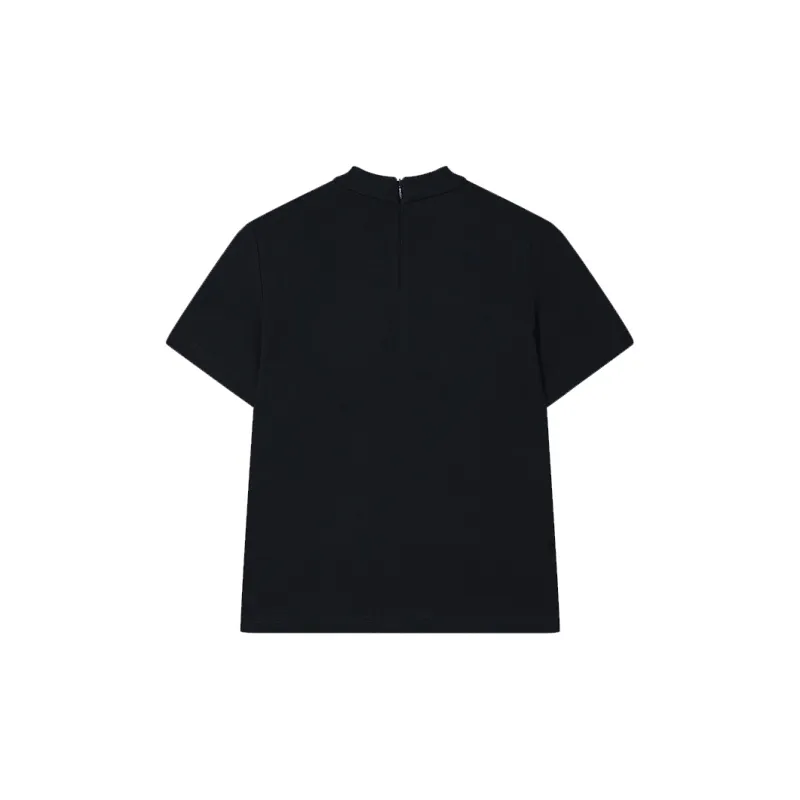 FILA FILA MILANO Italian Luxury Sports Collection T-Shirt Women's Jet Black-1