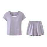 [Pad]Shorts Style-Grass Purple
