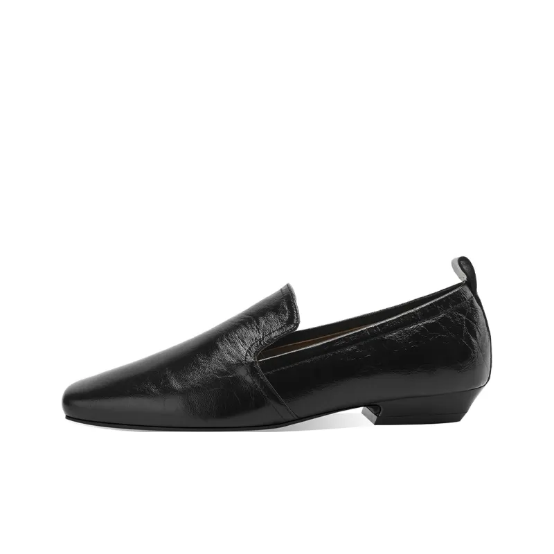 BOERDIQI Loafers Women's Black/Beige Apricot-0
