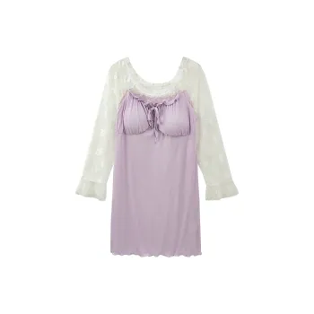 Sleeping Beauty Nightgown Women's Light Purple