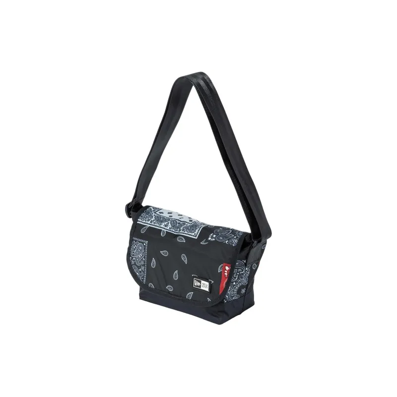New Era Polyester Shoulder Bag Mini Unisex Black-2