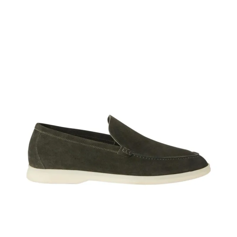 Loro Piana Summer Walk Loafers Men's Green-1