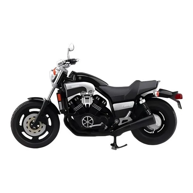 AOSHIMA 1/12 Yamaha VMAX BLACK2 Model Kits-0