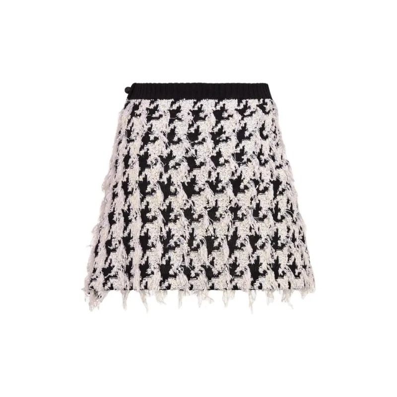 DIOR SS25 Spring Summer Ready to Wear Collection Casual Short Skirts Women's Black White-1