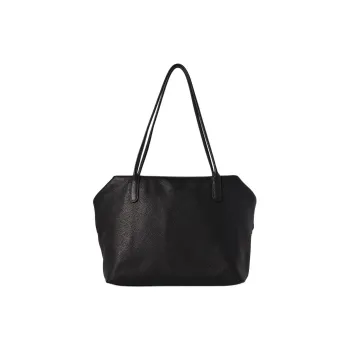 THE ROW Cow Leather Tote Bag Shopping Bag Shoulder Bag Women's Black