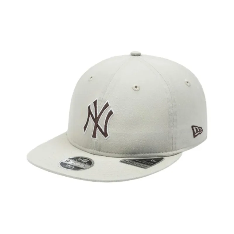 New Era 100% Cotton Baseball Caps Kids' White-0