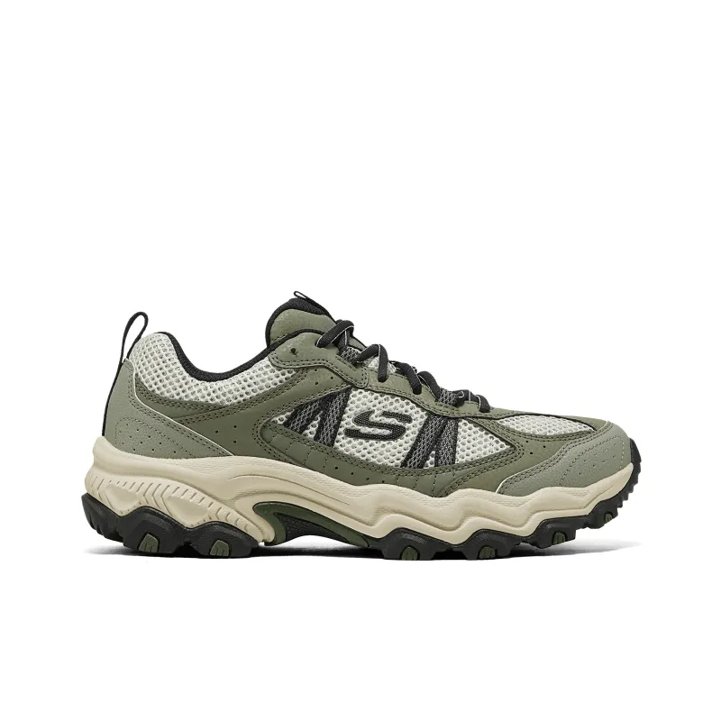 Skechers OUTDOOR MENS Abrasion Resistant Low Top Hiking Shoes Men's Green-1