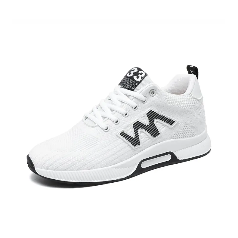 QIUTEXIONG Cushioning Anti-Slip Wear-Resistant Breathable Balance Height Increasing Low-Top Casual Shoes Unisex-21