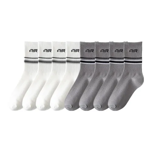 Cotton Gene Mid Calf Socks Unisex Combo Set