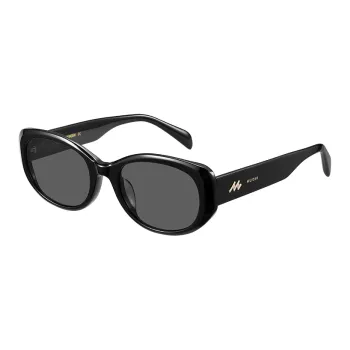 MUJOSH Plate Frame Oval Vintage Modern Individual Trendy Fashion Sunglasses Unisex
