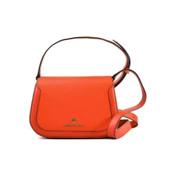 MICHAEL KORS Leather Saddle Bag, Shoulder Bag, Crossbody Bag Women's Earth Red