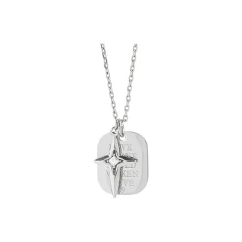 ROADLATIVE Titanium Steel Necklaces Unisex