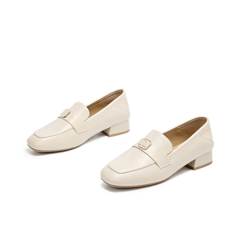 KEKAFU Loafers Women's Beige/Black-3