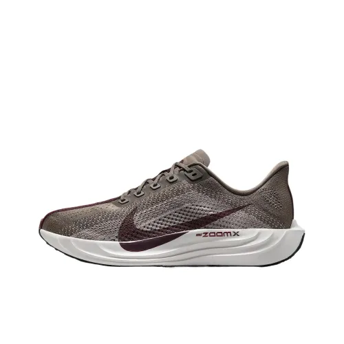 Nike Pegasus Plus Cushioning Rebound Low-Top Running Shoes Men's Olive Gray