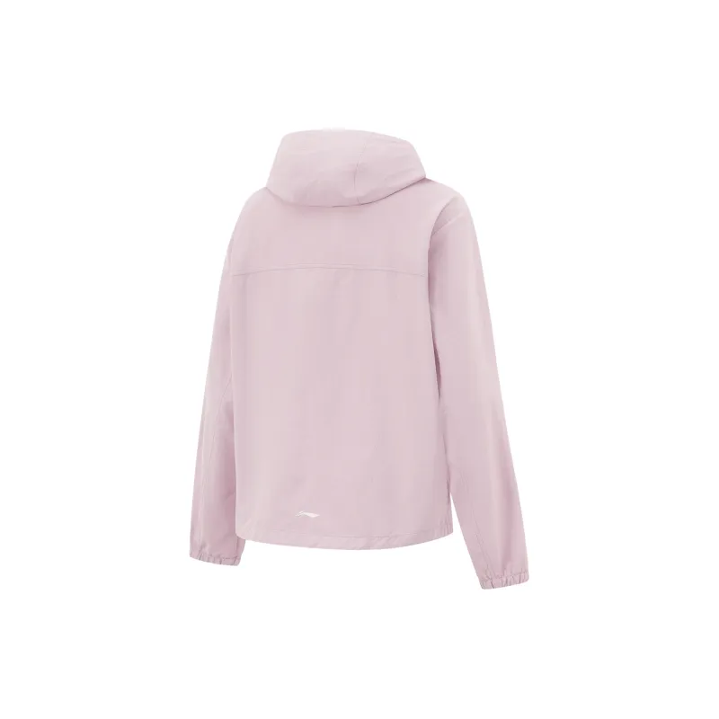 LiNing Lotus Leaf Trench Coat Women's Galalith Pink-1