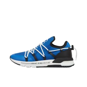 VERSACE JEANS COUTURE Dynamic Low Top Casual Shoes Men's Blue