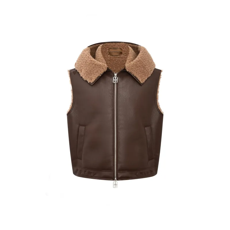BIRTH OF ROYAL CHILD Vest Unisex Brown-0