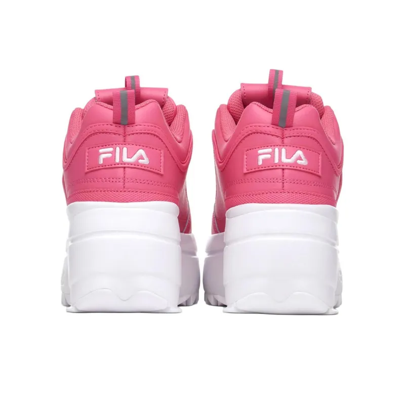 FILA Disruptor 2 Anti-Slip Wear-Resistant Low-Top Casual Shoes Women's Pink-4