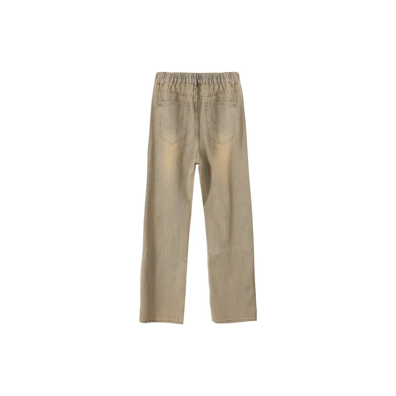 HELEH Jeans Unisex Yellow Mud-1