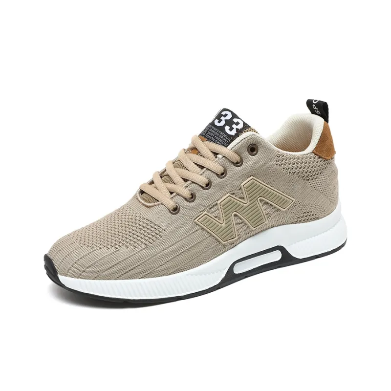 QIUTEXIONG Cushioning Anti-Slip Wear-Resistant Breathable Balance Height Increasing Low-Top Casual Shoes Unisex-11