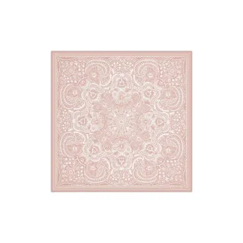 DIOR Mulberry Silk Silk Scarves Women's Pink
