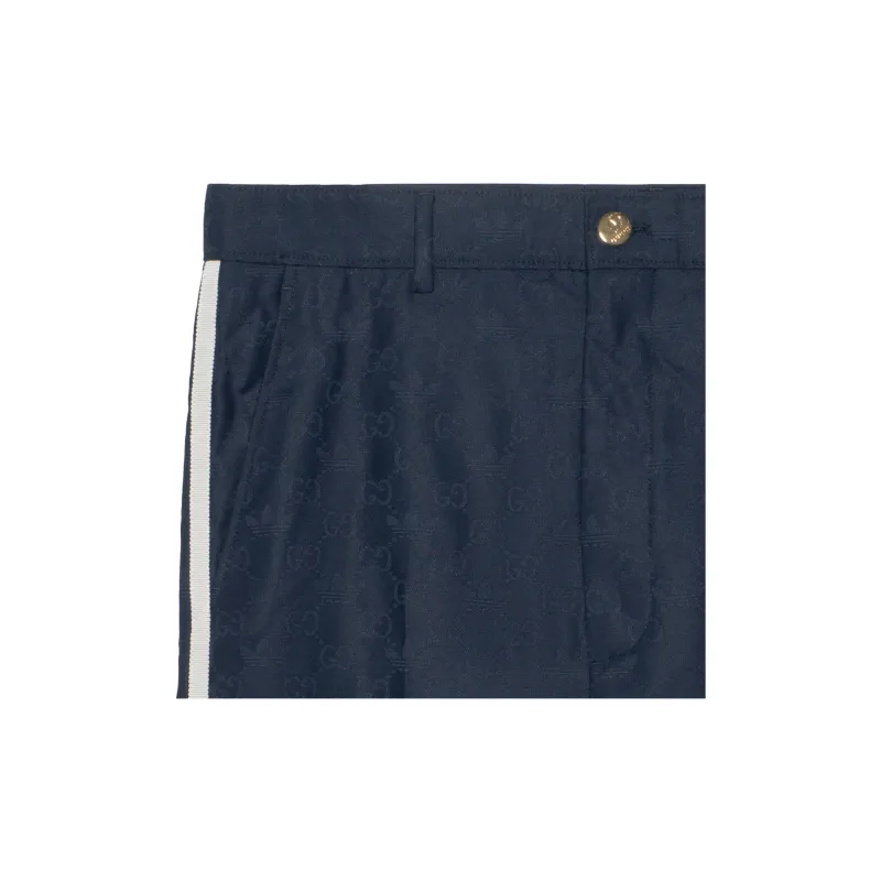 GUCCI X Adidas Gg Trefoil Jacquard Logo Pant-4
