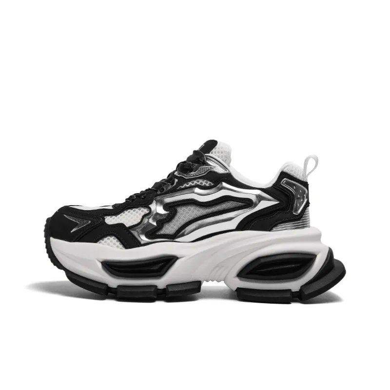 CHERYKALLY Anti-Slip And Wear-Resistant Height Increasing Low-Top Chunky Sneakers Women's-12