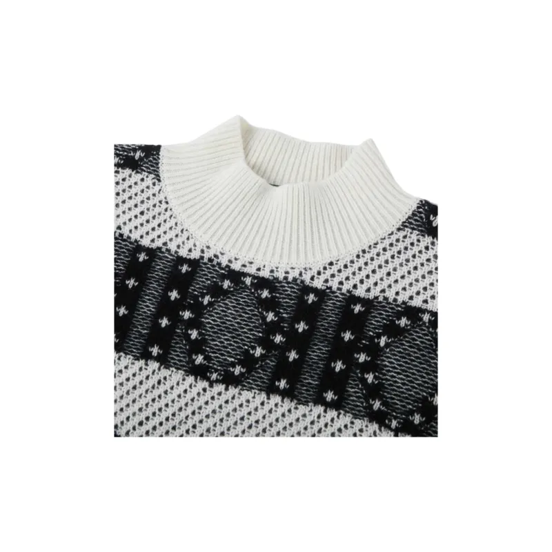 KARL LAGERFELD Sweater Women's Black White-2