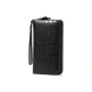 Black Large Size Double Zippers
