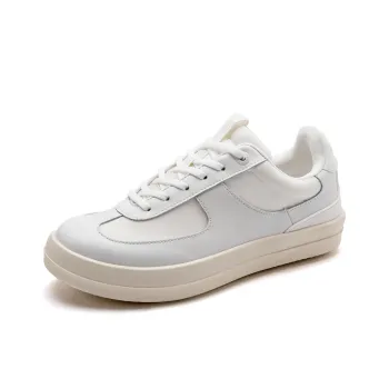 WEISHIBANGWEI Abrasion Resistant Low Top Casual Shoes Men's White