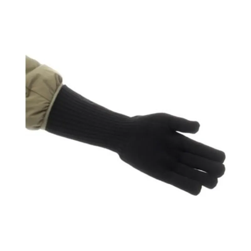 Marine Serre Logo Embroidered Full Finger Gloves-4