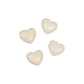White Heart-925 Sterling Silver Stud[Bestie Set 2 Pairs]