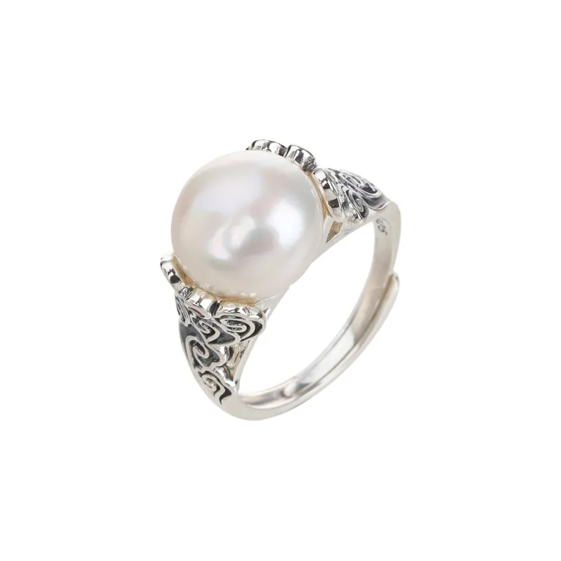 CHIC ZONE Pearl Rings Women's-0