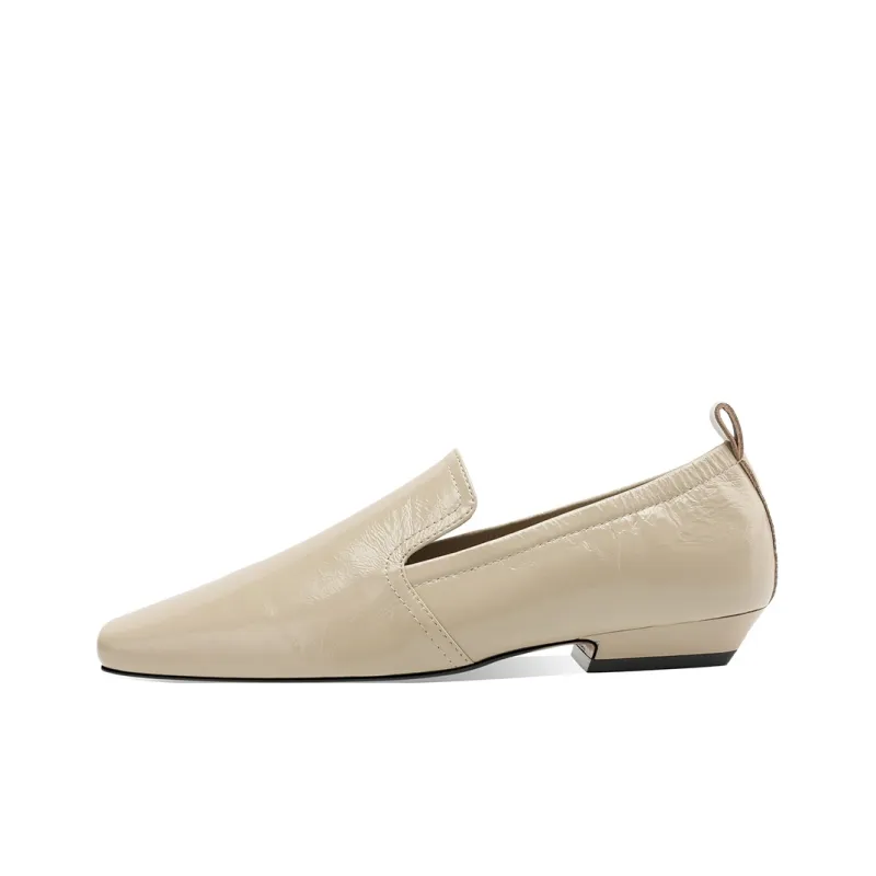 BOERDIQI Loafers Women's Black/Beige Apricot-7
