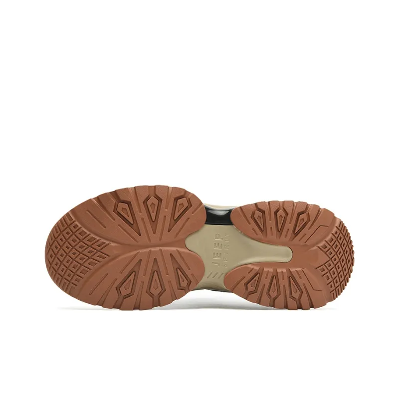 JEEP SPIRIT Chunky Sneakers Men Low Top Brown-5