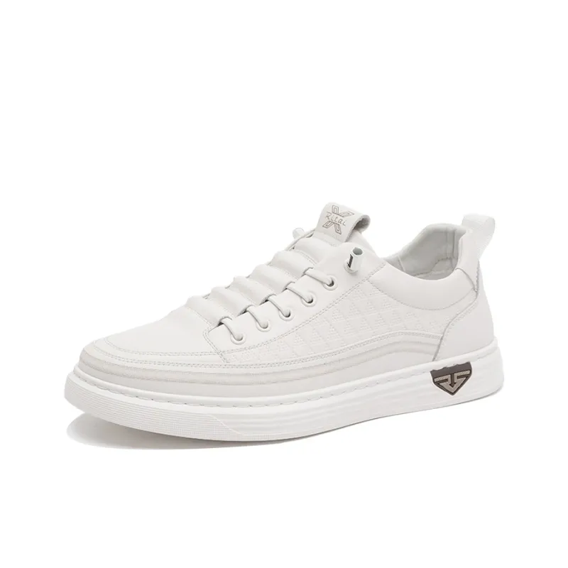 Ritai RITAI Low-Top Skateboard Shoes Men's White-1