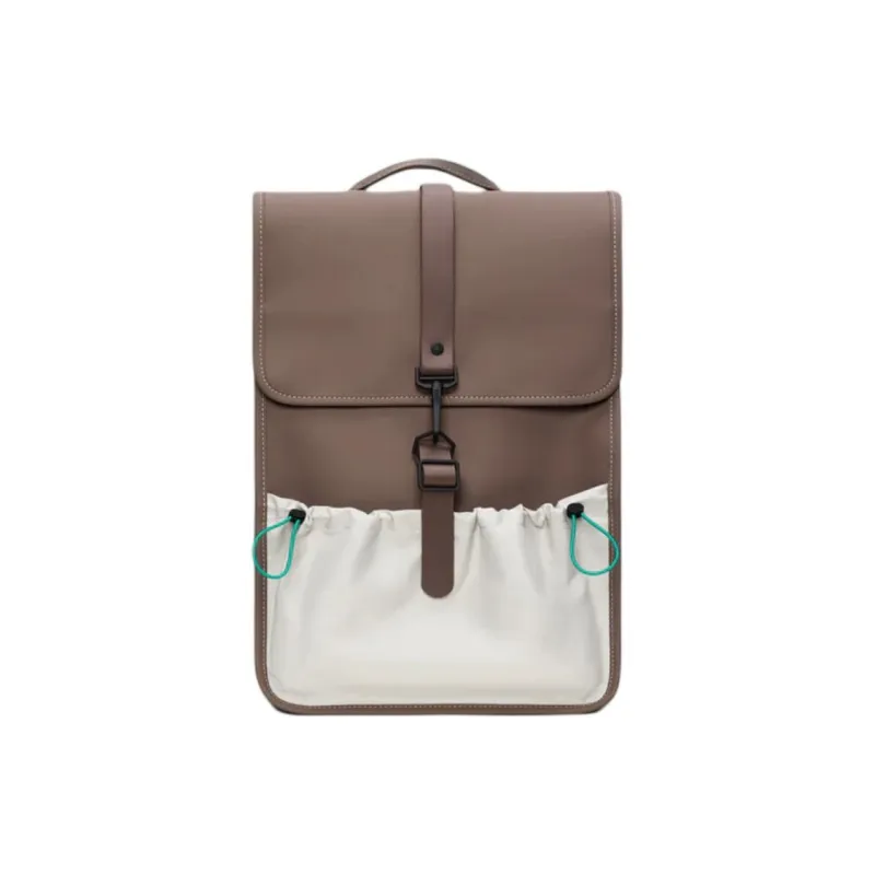 Rains PU Backpack Mini Unisex Brown-0