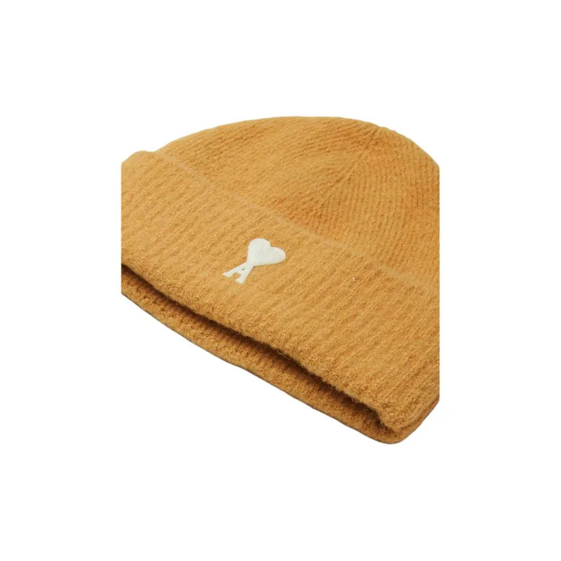 AMIPARIS Paris Logo Patch Knitted Beanie-2