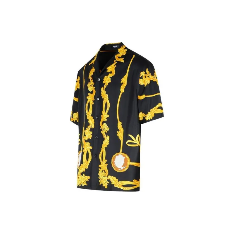 VERSACE Medusa Printed Short Sleeved Shirt-2