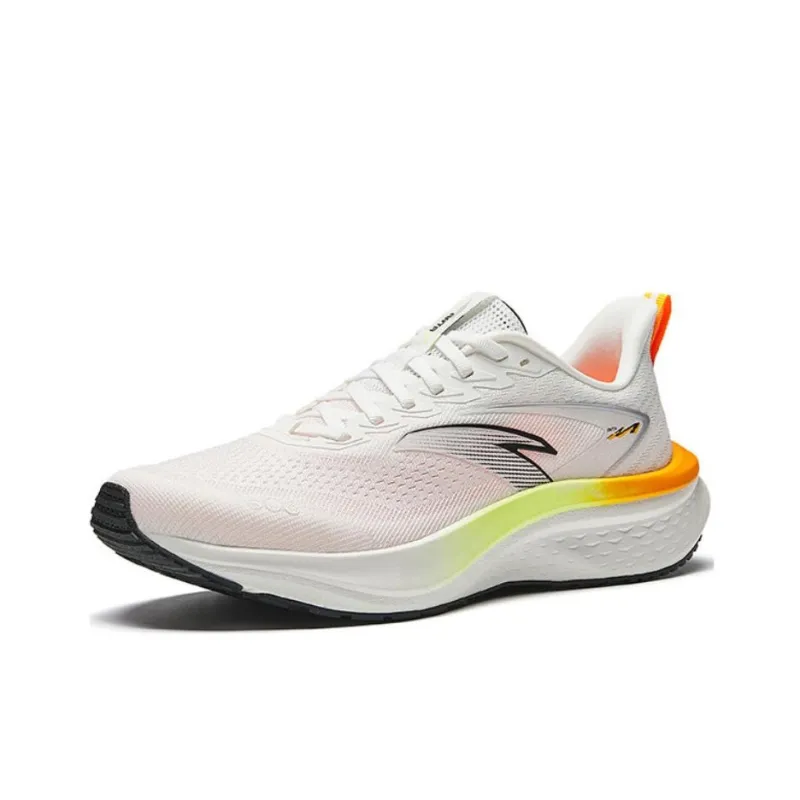 Anta Anti-Slip And Wear-Resistant Breathable Low-Top Training Running Shoes Men's White Black-1