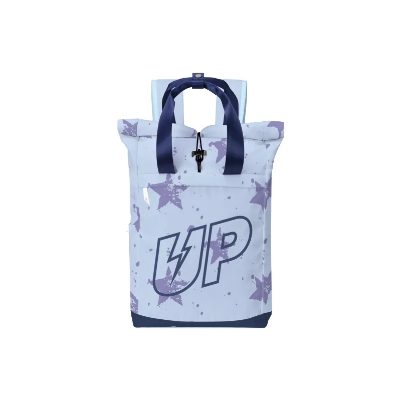 TURN UP Polyester Backpack Regular Unisex Blue-6