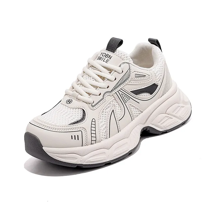 Lin's Travels Cushioned Slip-Resistant Abrasion-Resistant Low-Top Chunky Sneakers Women's-4