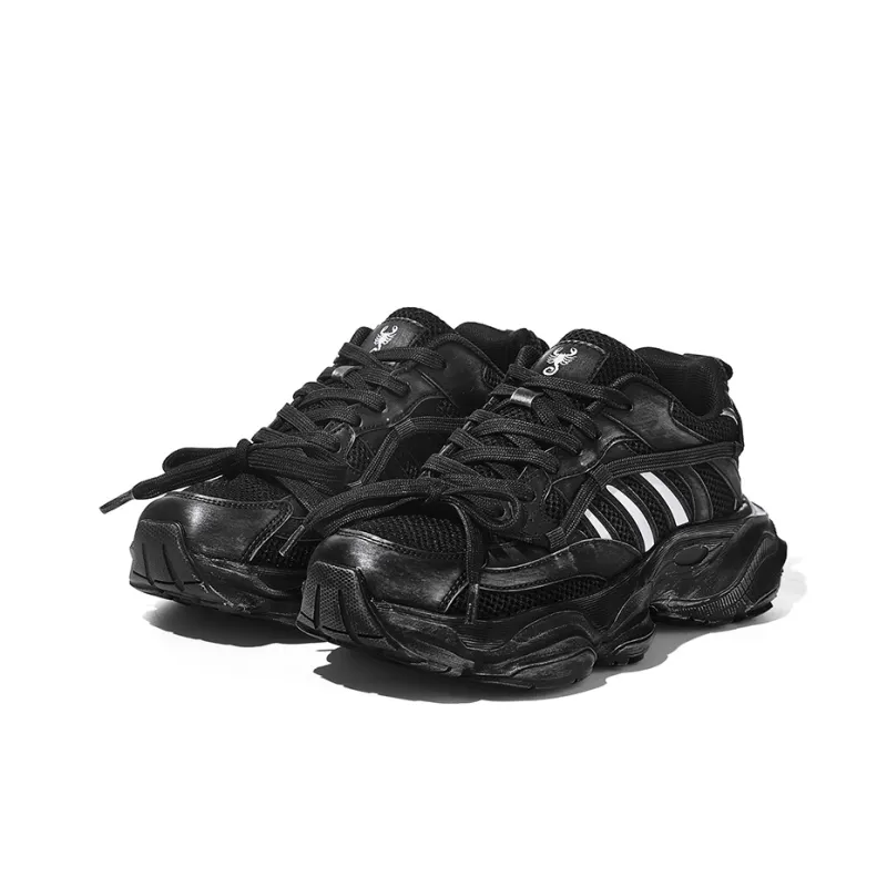 Legaco Chicken Cushioning, Slip Resistant, Abrasion Resistant, Height Increasing Low Top Chunky Sneakers Unisex-2