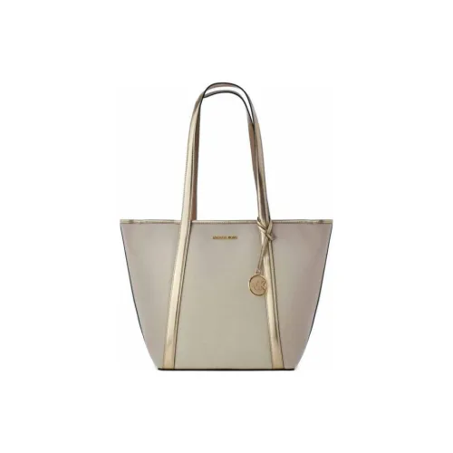MICHAEL KORS Canvas Bag, Shoulder Bag Women's Gold